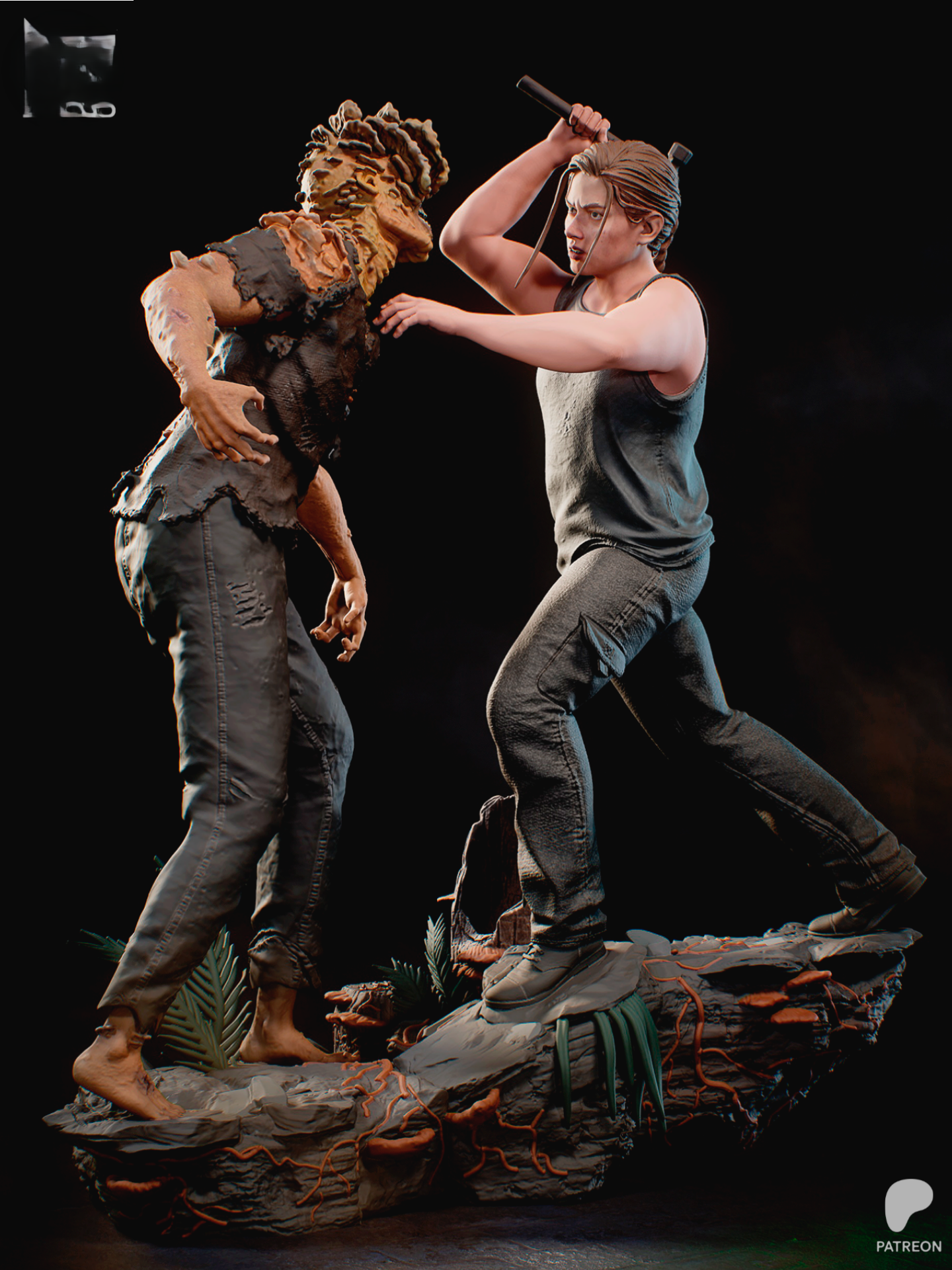 Abby Last of US STL