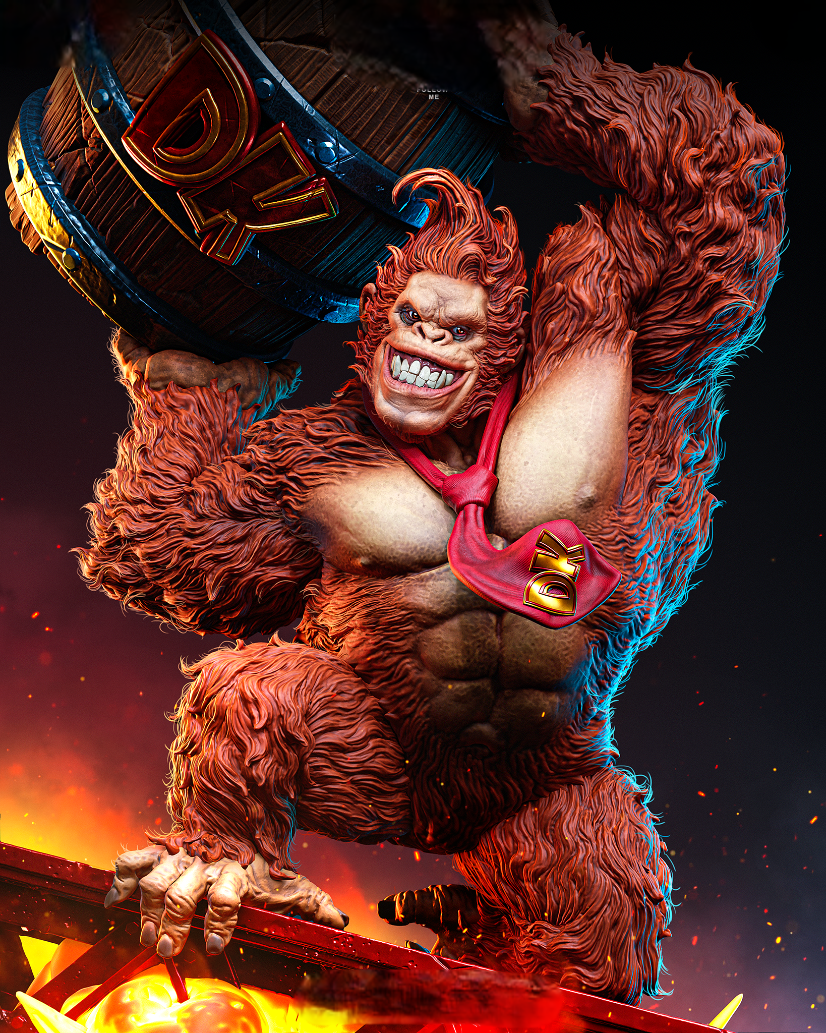 Donkey Kong STL