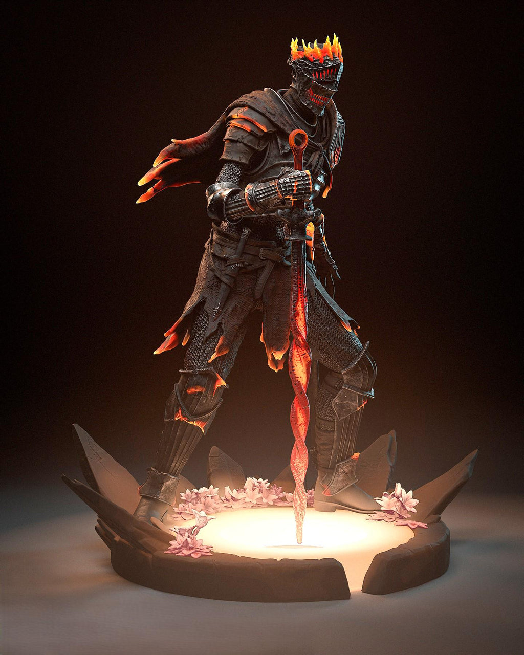 Soul of Cinders STL - Dark Souls